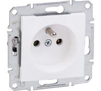 ASFORA EPH2800721 3606480595783 - Enchufe eléctrico sin marco, color blanco