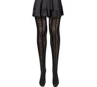 ASFWAGQ Medias de mujer con estampado de cintura alta, medias de malla sexy con atractivas medias para traje regional, mallas de baile con patrón trenzado, para carnaval, Oktoberfest, fiesta temática