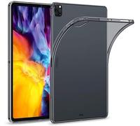 Asgens - Carcasa Transparente para iPad Pro de 11", Color Negro y Transparente para iPad Pro de 11", Funda Protectora de Silicona TPU Suave para iPad Pro de 11", 2018/2020, Color Negro