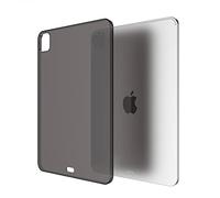 Asgens Funda Negro Transparente Compatible con iPad Pro de 11 Pulgadas, Delgada Suave Silicona TPU Funda Protectora para iPad Pro de 11 Pulgadas 2021