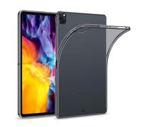 Asgens Funda transparente negra para iPad Pro de 11 pulgadas, compatible con carga de lápiz Apple, delgada, ligera, suave, de silicona TPU, funda protectora para Apple iPad Pro de 11 pulgadas