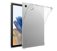Asgens Funda Transparente para Samsung Galaxy Tab A8 de 10,5" (SM-X200 X205), Funda Protectora Delgada y Ligera de Silicona TPU Suave para Samsung Galaxy Tab A8 de 10,5" 2021