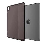 Asgens Negro Transparente Funda Compatible con iPad Pro de 11 Pulgadas, Delgada Suave Silicona TPU Funda Protectora para iPad Pro de 11" 2021