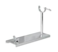ASGRADO Jamonero Acero Inoxidable.con Base Antideslizante - Soporte para Jamón Profesional,Regalo Cuchillo Jamonero y Chaira Afiladora, Ideal para Cortar Jamón Serrano o Ibérico.