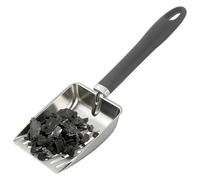 Ash Sifter - 12.8 Inch Fire Pit Tools | Steel Shovel, Stainless Steel Hollow-out Shovel - Heat Resistant Fire Pit Tool - Durable Ash Scoop For BBQ, Campfire, Charcoal Grill, Camping, Garden, Wood Sto