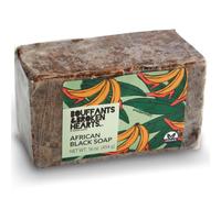 Ashanti Naturals Authentic African Black Soap Bar | Limpieza y nutricin de la barra de jabn africana negra | Jabn de barra de acn con mantequilla