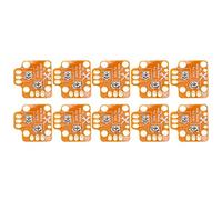 ASHATA 10 Piezas de Controlador Analógico Stick Drift Fix Mod para para One Series X S Controlador Gamepad Joystick Drift Repair Board, Dorado