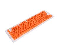 ASHATA 117 Keycaps, Gaming Custom Keycaps, OEM Sublimation Opaco Dip Dye PBT Keycap Set para 61/64/68/71/78/82/84/87 Teclas Teclado Mecánico(Naranja)