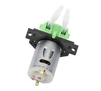 ASHATA 12V 3x5 Verde Cabezal de Bomba Peristáltica para Acuario | Bomba autocebante, análisis químico de laboratorio de acuario, 12 V 3x5 verde, cabezal peristáltico ABS, fácil reemplazo de