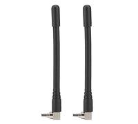 ASHATA CRC9 Antena de Conector, 2 Piezas de Antena de Enrutador Inalámbrico,3DBi 4G LTE Antena, Aptos ParaHuawei E3372 E8372 E353 E367 E3131 E122 E8278