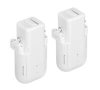 ASHATA 2 Piezas Smart Smart Automatic Curtain Control de Voz Wifi Bluetooth Cortina Eléctrica Robot Modo Doble para T Rail U Rail Roman Barra