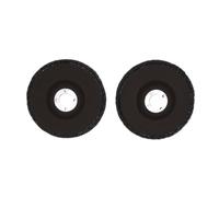 ASHATA 2PCS 2 Paquete 4 Pulgadas 800 Grano Disco de Fibra de Nylon | Almohadillas de pulido para metal, lijado de madera y plástico, accesorios para amoladora angular, pulidor de acabado fino