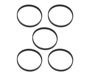 ASHATA 5PCS -6MM Kit de Tensor de Correa Síncrono Cerrado de Goma, Correa de Distribución de Repuesto de Impresora 3D, Suministros de Impresora Accesorios para Impresoras 3D (-160MM)