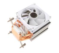 ASHATA 775 Ventiladores de Refrigeración de CPU para Computadora, Enfriador de CPU de 9 Cm, 6 Tubos de Calor de Cobre Efectos de Iluminación Coloridos Ventiladores de Refrigeración