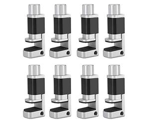 ASHATA 8Pcs Clip Ajustable de Fijación de Pantalla de Smartphone y Tablet, Dispositivo de Clip Ajustable para Reparación de LCD Pantalla, Herramienta de Reparación de Abrazadera de Clip