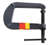 ASHATA Abrazadera C para Carpintería Tipo G de Alta Resistencia Dispositivo de Sujeción para Carpintería de Bricolaje 100 Mm 185 Mm de Torsión para Tratamiento Térmico de Acero Forjado Gran Momento