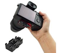 ASHATA Abrazadera de Bloqueo de Cable de Cámara, Organizador Universal de Aleación de Aluminio con 4 Ranuras para Cámaras DSLR Trípode Placa de Liberación Rápida Cable USB