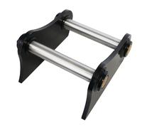ASHATA Accesorio de Oreja de Cubo para Miniexcavadora, 2 uds., Compatible con Acero Resistente CAT 305 306 para Varios Modelos de Excavadora
