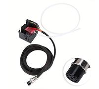 ASHATA Acesorios de Impresoras 3D cr10 / 10s / s4 / s5 (Punta de Boquilla, Bloque de Calentamiento de Aluminio, Tubería) Kit de Extrusora para mk8 Boquilla 0.2mm / 0.4mm / 0.3mm / 0.5mm