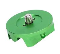ASHATA Adaptador Cabeza de Bola, Accesorio para Telescopio, Aleació de Aluminio Cámara DSLR Cabeza de Bola Conexión Pedestal Accesorios de Fijación Fotograbafica para Telescopio (Green)
