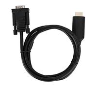 ASHATA Adaptador Convertidor Macho a VGA Macho de 4 Pies, Cable a VGA, Adaptador a VGA Compatible para Computadora, Computadora de Escritorio, Computadora Portátil, PC, HDTV, para y