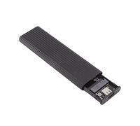 ASHATA Adaptador de Carcasa M.2 NVME SATa SSD, Aleación de Aluminio USB C 3.1 M.2 Adaptador de Carcasa SSD Compatible con SATA, para SSD 2242 2260 2280