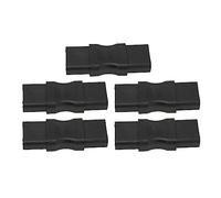 ASHATA Adaptador de Corriente IEC320 C13 a C13, Conector Adaptador de Cable de 2500W, para Ordenador Portátil, UPS, Chasis PDU, Plug and Play, 5 uds.