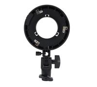 ASHATA Adaptador de Montaje de, Soporte de Soporte de Flash de Cámara para un Paraguas de Softbox LED Light, con Inclinación de 180 Grados e Interfaz de Soporte de Luz Universal