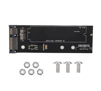 ASHATA - Adaptador de SSD a SATA de Alta Velocidad (12 + 6 Pines a Disco Duro SATA de 22 Pines)