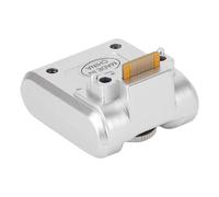 ASHATA Adaptador de Zapata para Flash para Cámara NEX 3 C3 F3 NEX 5 5N 5R 5C 5T, Adaptador de Zapata, con de Bloqueo de Tuerca Redonda (SILVER)