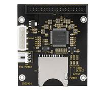 ASHATA Adaptador IDE de Tarjeta SD a 3,5 Pulgadas, Adaptador de Disco Duro IDE de 3,5 "Adaptador de Disco Duro IDE Macho de 3,5" Convertidor Digital Seguro, Dos, Linux, 98SE, Me, 2000