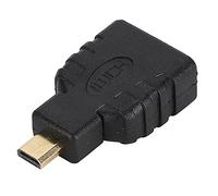 ASHATA Adaptador Micro, Kit de Adaptadores de Cable 10 Piezas Plug and Play Negro ABS Adaptador de Conector Micro a Soporte 1080P para 4B