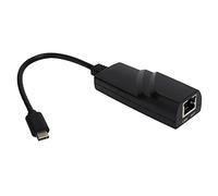 ASHATA Adaptador USB C a Ethernet, Adaptador de Red Tipo C a RJ45 de 1000 Mbps, Convertidor LAN de Red Gigabit Tipo C para PC Portátil
