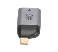 ASHATA Adaptador USB C a HD, Adaptador de Interfaz Multimedia USB C a HD, Convertidor de Interfaz Multimedia 4K 60HZ USB 3.1 Tipo C Portátil a HD para PC
