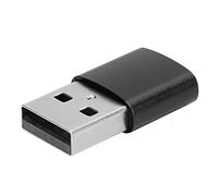 ASHATA Adaptador USB C Hembra a USB Macho Enchufe Adaptador Mini USB C Tipo C a un Adaptador de Cable de Carga Rápida Compatible con Teléfono Celular Computadora Portátil Tableta