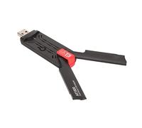 ASHATA Adaptador WiFi de Doble Banda de 1800Mbps, Adaptador WiFi Dongle con Antenas Duales de 3dbi 2,4 GHz 5GHz, Interfaz USB3.0 WiFi 6 Adaptador para PC Portátiles