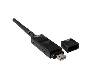 ASHATA Adaptador WiFi USB 150Mbps, NetCard Inalámbrica con Chipset AR9271 con Antena 2dBi para PC Portátil de Escritorio, Receptor WiFi USB de Tarjeta de Red, Adaptador Inalámbrico para Computadora