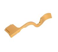 ASHATA Agarre para Pulgar de Cámara con Cubierta para Zapata, Accesorio de Agarre de Mano con Soporte para Pulgar hacia Arriba de Aluminio para Cámara Z5II Z6III Z6II Z5 Z7 (Gold)