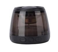 ASHATA Altavoz Bluetooth Magnético, Altavoz Inalámbrico Portátil con Luz RGB, Sonido Estéreo Bluetooth 5.3, Pequeño Compacto para Fiestas Al Aire Libre, Viajes en Casa, Color Negro