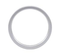 ASHATA Anillo Adaptador de Filtro para Cámara X100V X100F X100S X100T, Adaptador de Filtro de Lente de Aleación de Aluminio de 49 Mm, Ideal para Accesorios de Fotografía (Silver)