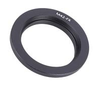 ASHATA Anillo Adaptador de Lente M42 para Cámara sin Espejo Fuji FX, Aleación de Aluminio, Tornillo Focal de 42mm, Adaptador de Montaje de Lente