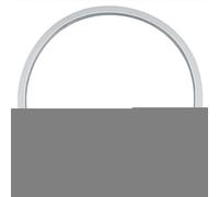 ASHATA Anillo de Sellado de Olla a Presión, Reemplazo de Junta Tórica de Silicona para Olla a Presión de Aleación de Aluminio Tipo Cierre, Junta de Silicona de Grado Alimenticio, Pieza de Accesorio