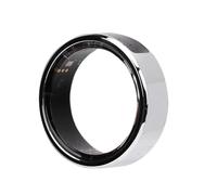 ASHATA Anillo Inteligente, Rastreador de Fitness con Pantalla Táctil Incorporada 5atm Rastreador de Ejercicio de Salud de Agua Aplicación de Control Remoto de Control Remoto Bahía de (8#)