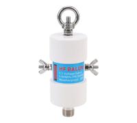 ASHATA Antena Balun de Radio de Corta, Antena Dipolo 1:1, Voltaje 1-50 MHz, 500 W, con Conector SO-239, para Convertidor DIY.