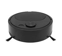 ASHATA Aspirador Robot, Mini Robot Aspirador, Robot de Barrido Inteligente con Carga USB Multifuncional, Limpieza Diaria, para Alfombras de Azulejos de Pisos de Madera (Negro)
