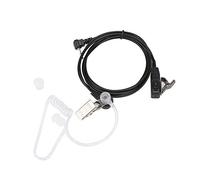 ASHATA Auricular Walkie Talkie, portátil de 1 Pin 2.5MM Tubo Auricular Auricular PTT Mic para Modelos de 1 Pin Walkie Talkies, Auricular de Radio bidireccional con Sonido Claro