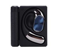 ASHATA Auriculares Bluetooth, Auriculares Inalámbricos 6.0, con Cancelación de Ruido a Prueba de Agua IPX6, Dobles Plegables para Correr, Entrenamiento, Estudio (Black)