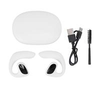 ASHATA Auriculares de Traducción de IA 5.3 Dispositivo Traductor en Tiempo Real 133 Idiomas con Aplicación para el Aprendizaje de Negocios de Viajes (White)