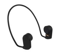 ASHATA Auriculares Submarinos, Pipa de de Auriculares Que Natación Silicona Fácil de Ejecutar (Negro Rojo)