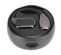 ASHATA Auriculares Traductor en Tiempo Real, 144 Idiomas, Auriculares Auriculares Traductor de Bluetooth con 3 Modos de Traducción, Control Táctil, Tiempo de Juego de 8 H (Black)